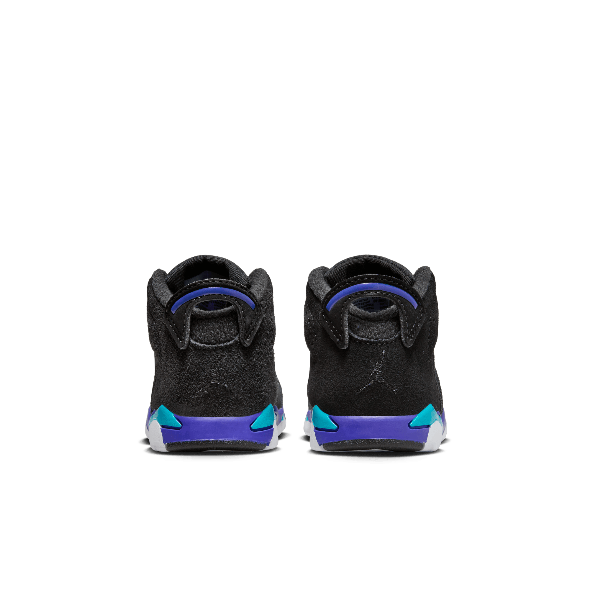 Air Jordan 6 Retro (Black/Bright Concord-Aquatone) 11.5