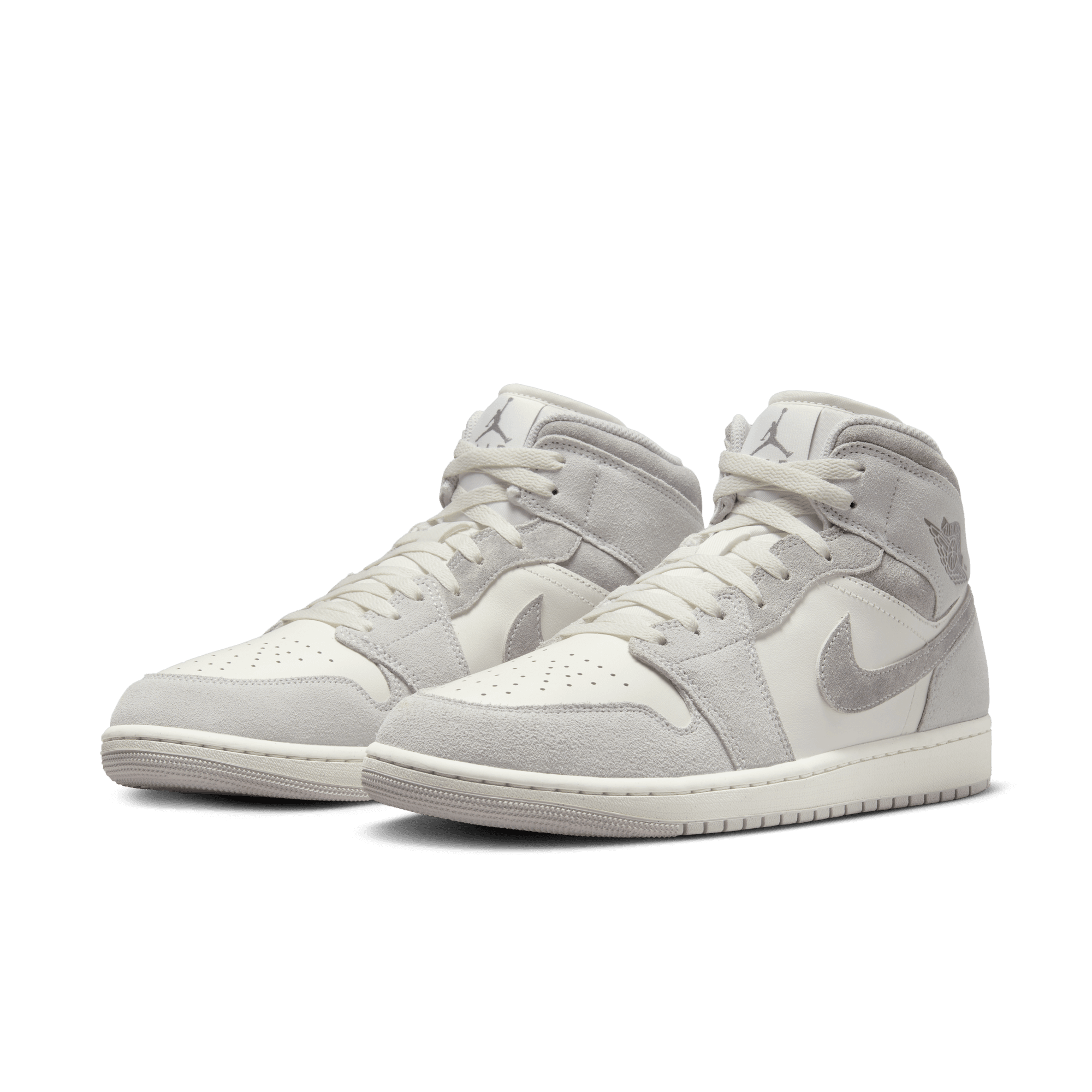 Air Jordan 1 Mid SE (Neutral Grey/Smoke Grey-Sail)