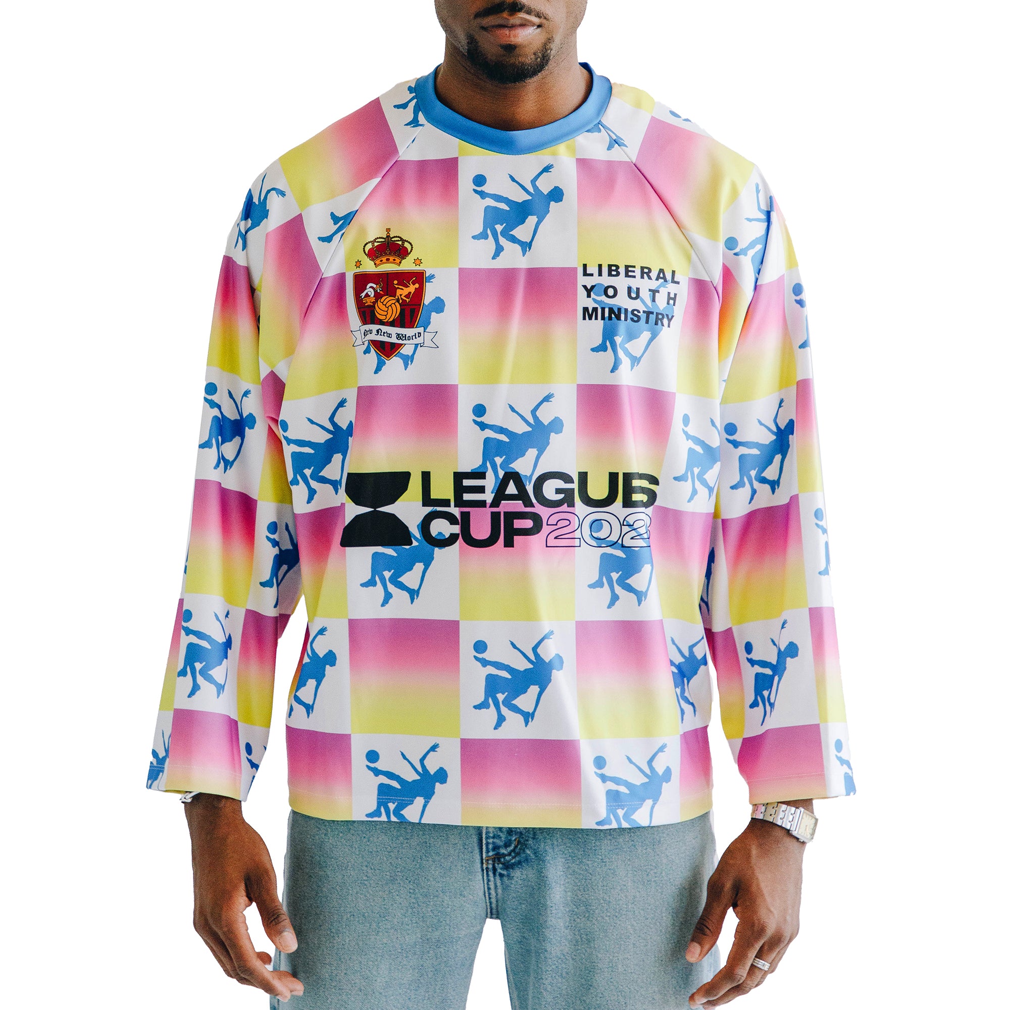 Liberal Youth Ministry Leagues Cup Multicolor Football Jersey