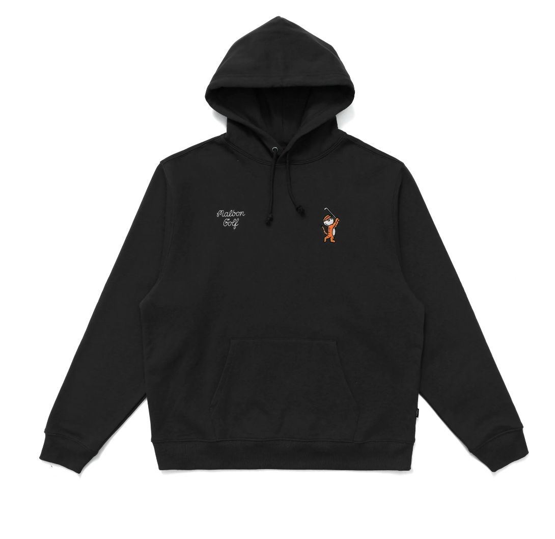 Malbon Golf Tiger Buckets Hoodie (Black)