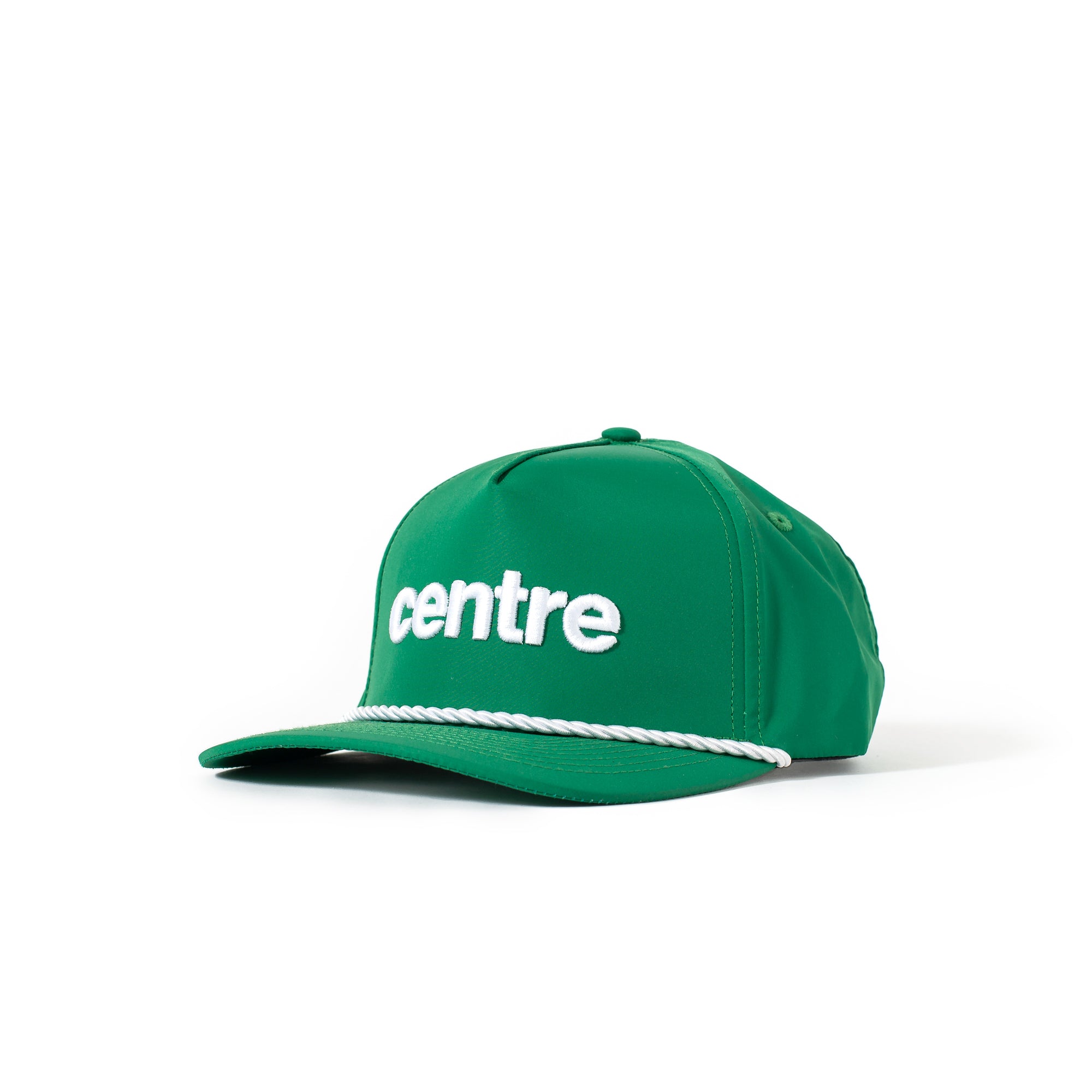 Centre Wordmark 5 Panel Hat (Green)