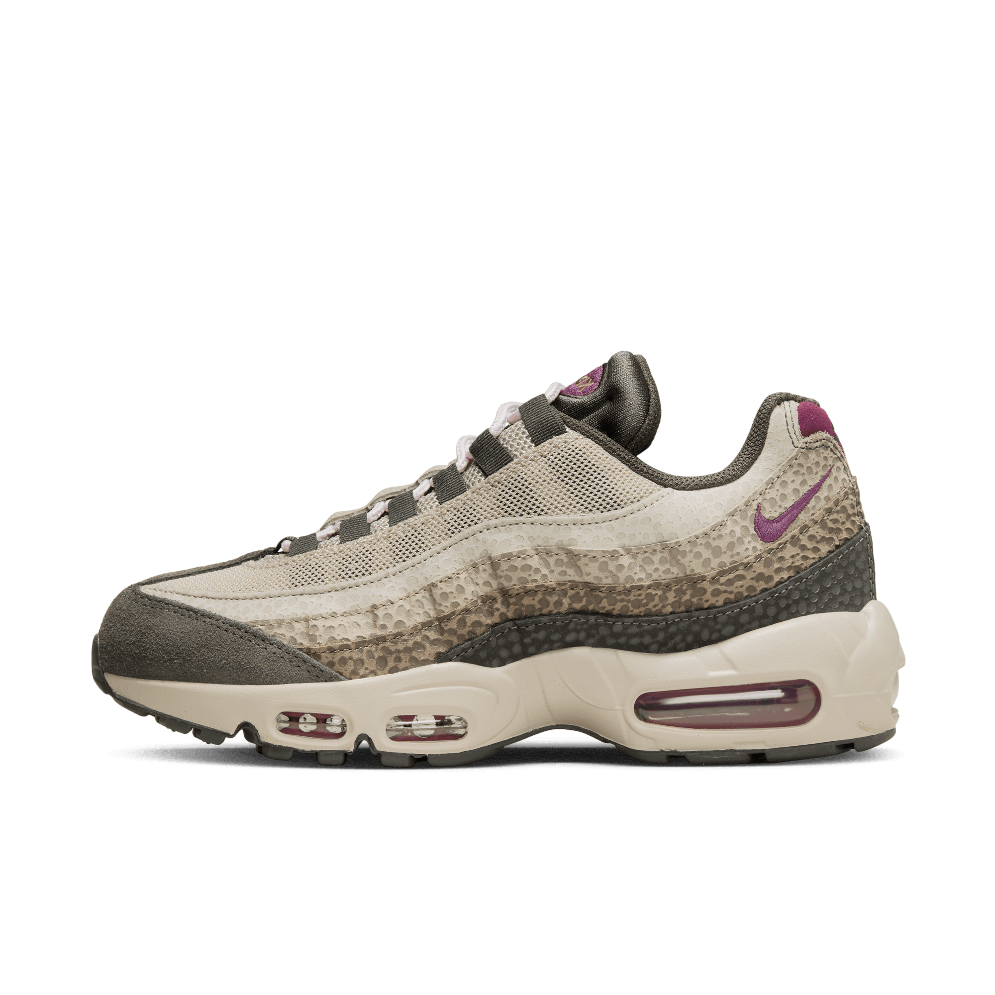 Nike Women's Air Max 95 (Anthracite/Viotech/Ironstone-Moon Fossil)