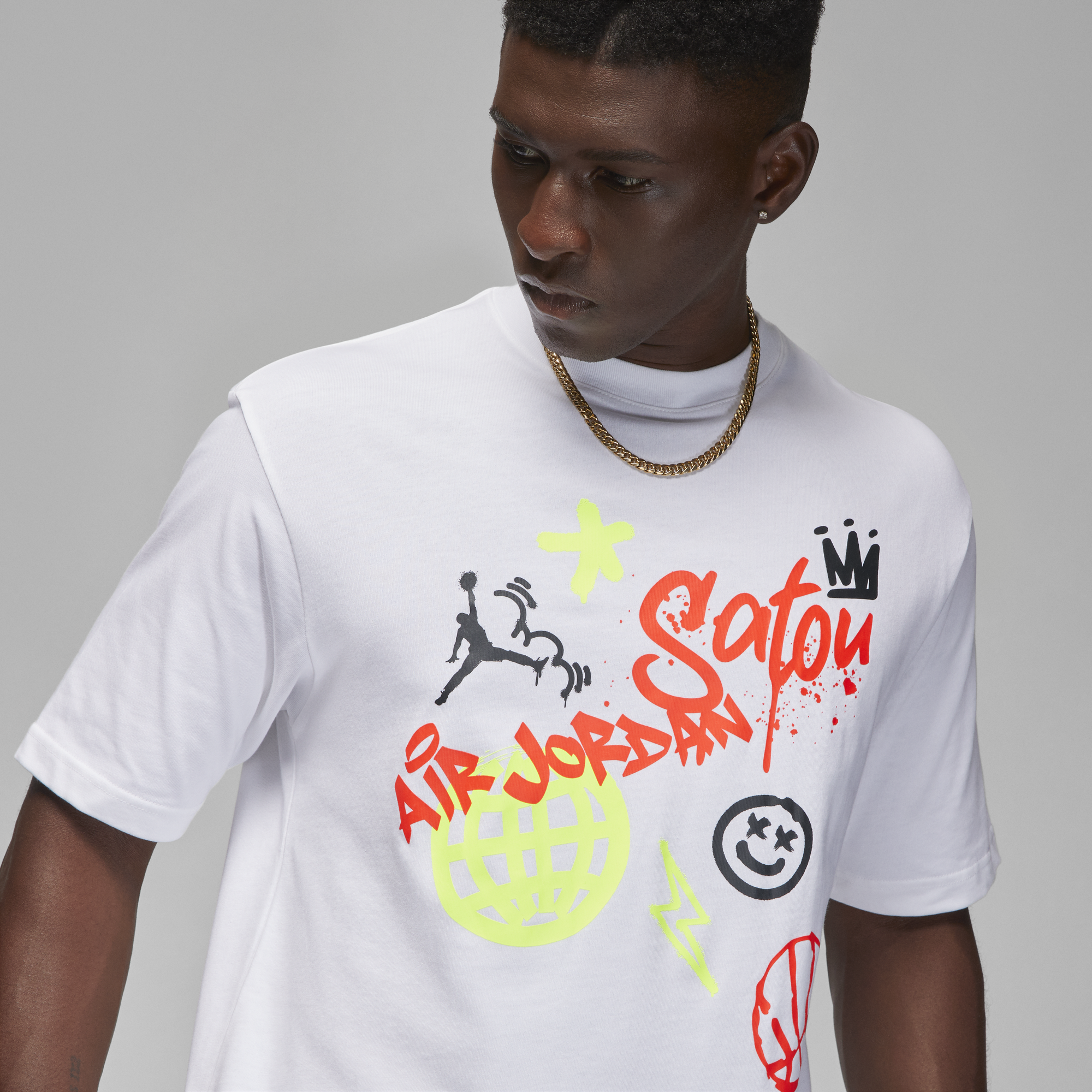 Jordan Satou 1985 Tee (White)