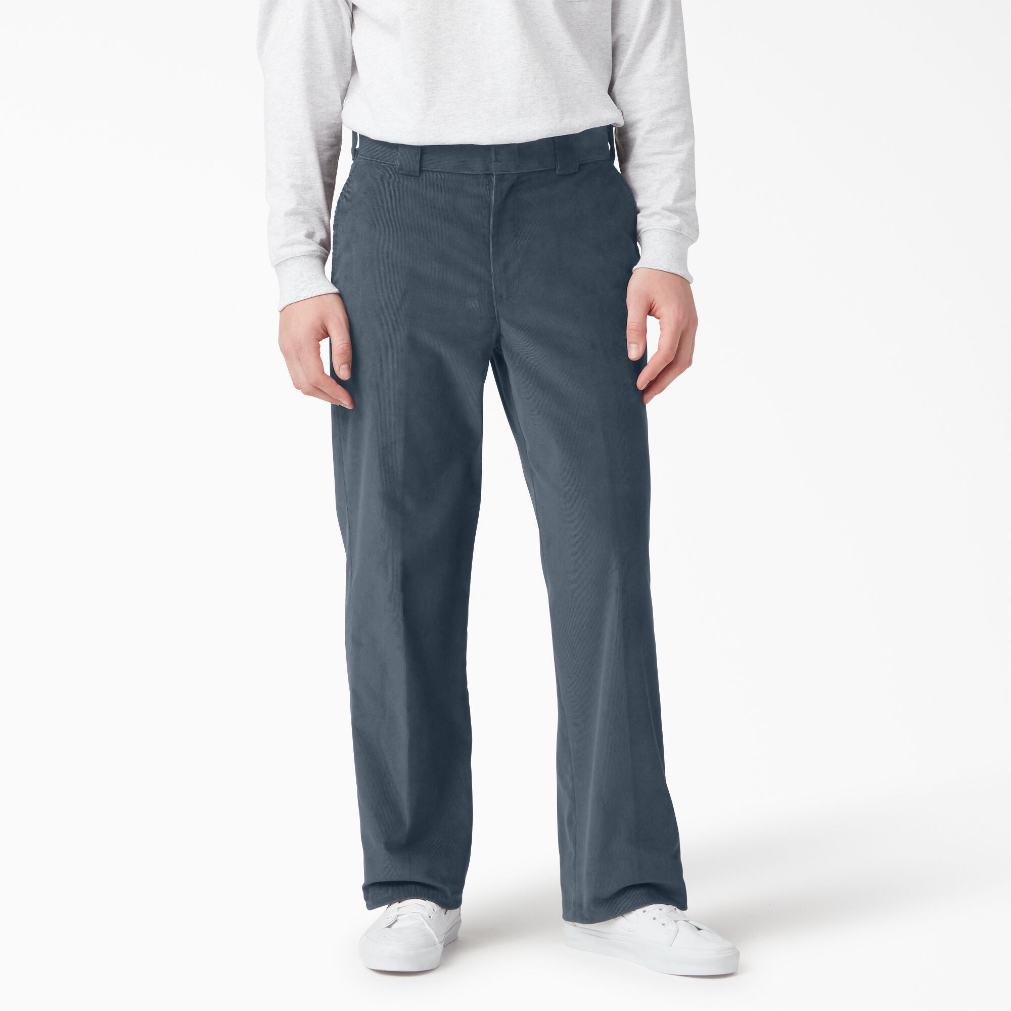 Dickies Flat Front Corduroy Pant (Air Force Blue) – Centre
