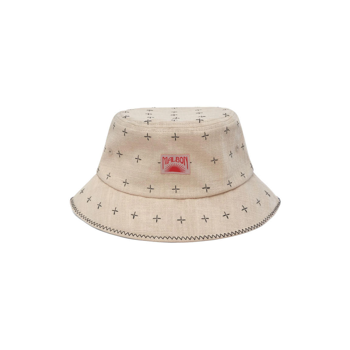 Malbon Golf Ronin Bucket Hat (Khaki) - Malbon Golf Ronin Bucket Hat (Khaki) - 