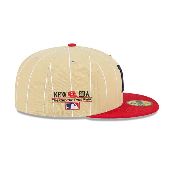 traagheid Genre puppy New ERA 5950 Day MLB Collection Milwaukee Braves Fitted Hat (Pinstripe –  Centre