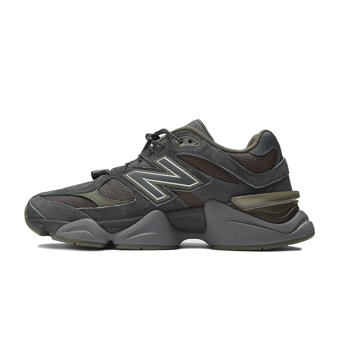 New Balance 9060 (Grey / Green) - New Balance 9060 (Grey / Green) - 