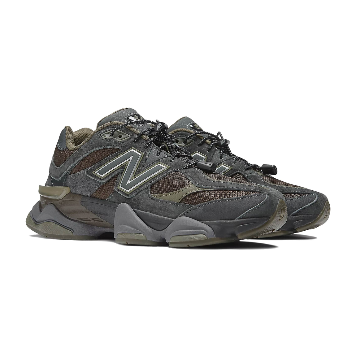 New Balance 9060 (Grey / Green) - New Balance 9060 (Grey / Green) - 