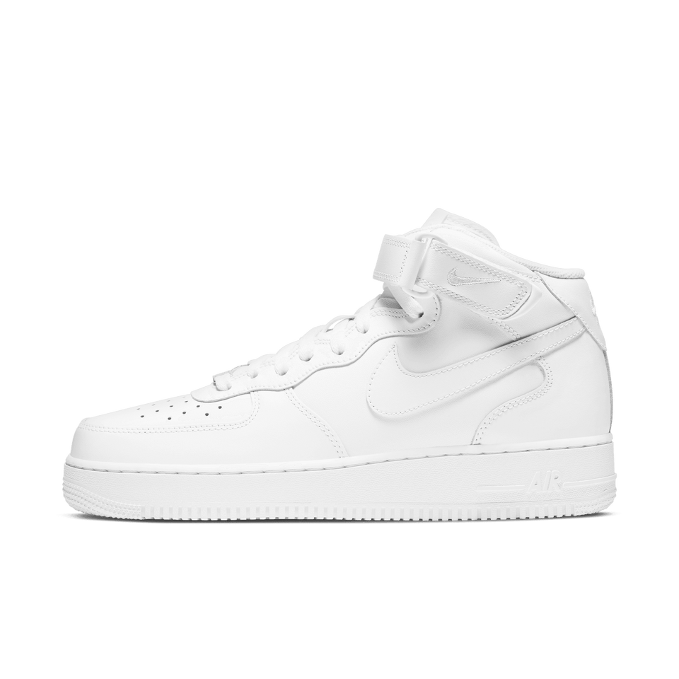 Nike Air Force 1 Mid '07 (White/White) - Men