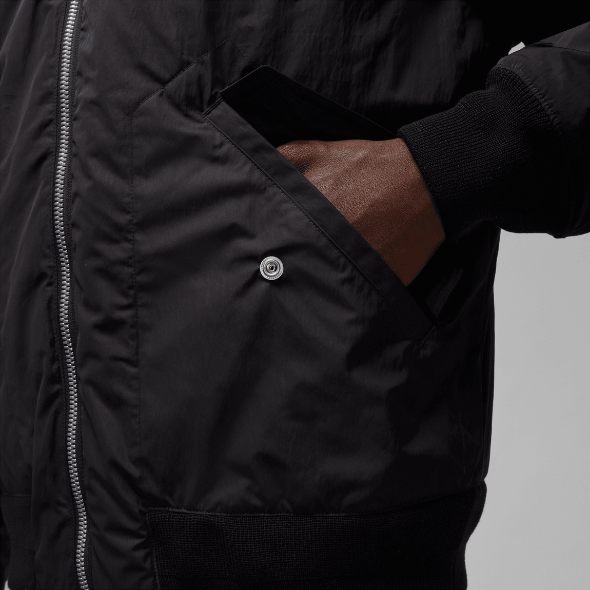 Jordan Essentials Statement Renegade Jacket (Black/Black) - Jordan Essentials Statement Renegade Jacket (Black/Black) - 