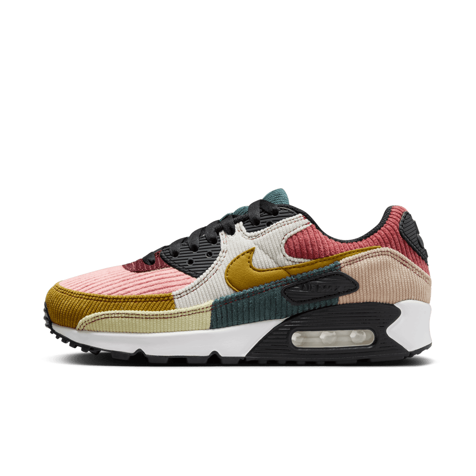 Women's Nike Air Max 90 (Black/Bronzine-Red Stardust-Cedar) - APRIL SALE