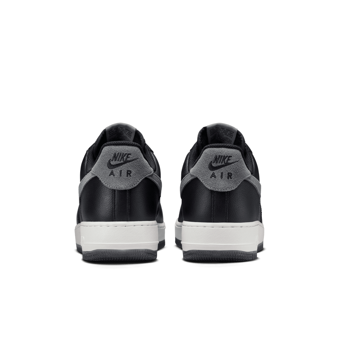 Nike Air Force 1 '07 LV8 (Black/Smoke Grey-Dark Smoke Grey) - Nike Air Force 1 '07 LV8 (Black/Smoke Grey-Dark Smoke Grey) - 