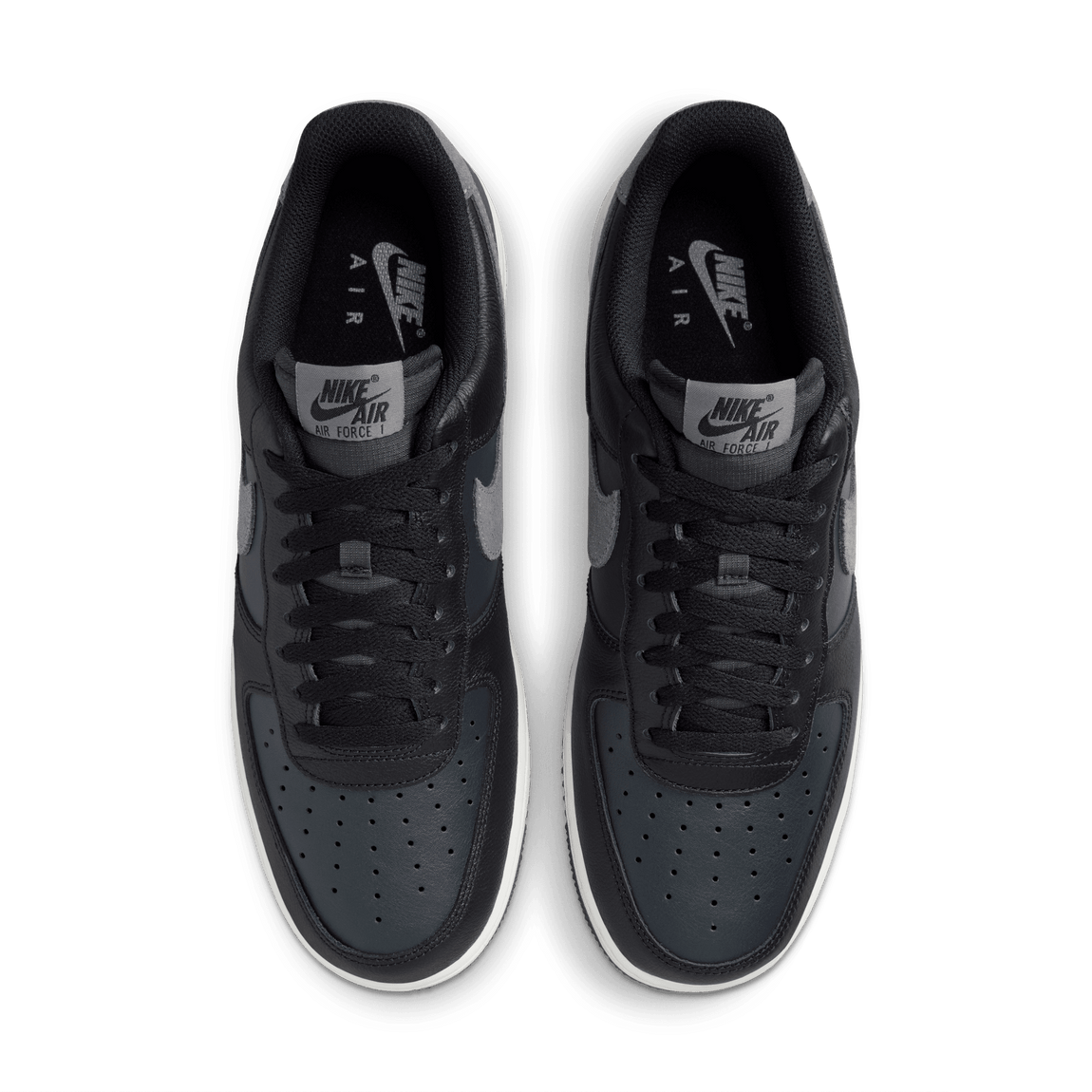 Nike Air Force 1 '07 LV8 (Black/Smoke Grey-Dark Smoke Grey) - Nike Air Force 1 '07 LV8 (Black/Smoke Grey-Dark Smoke Grey) - 