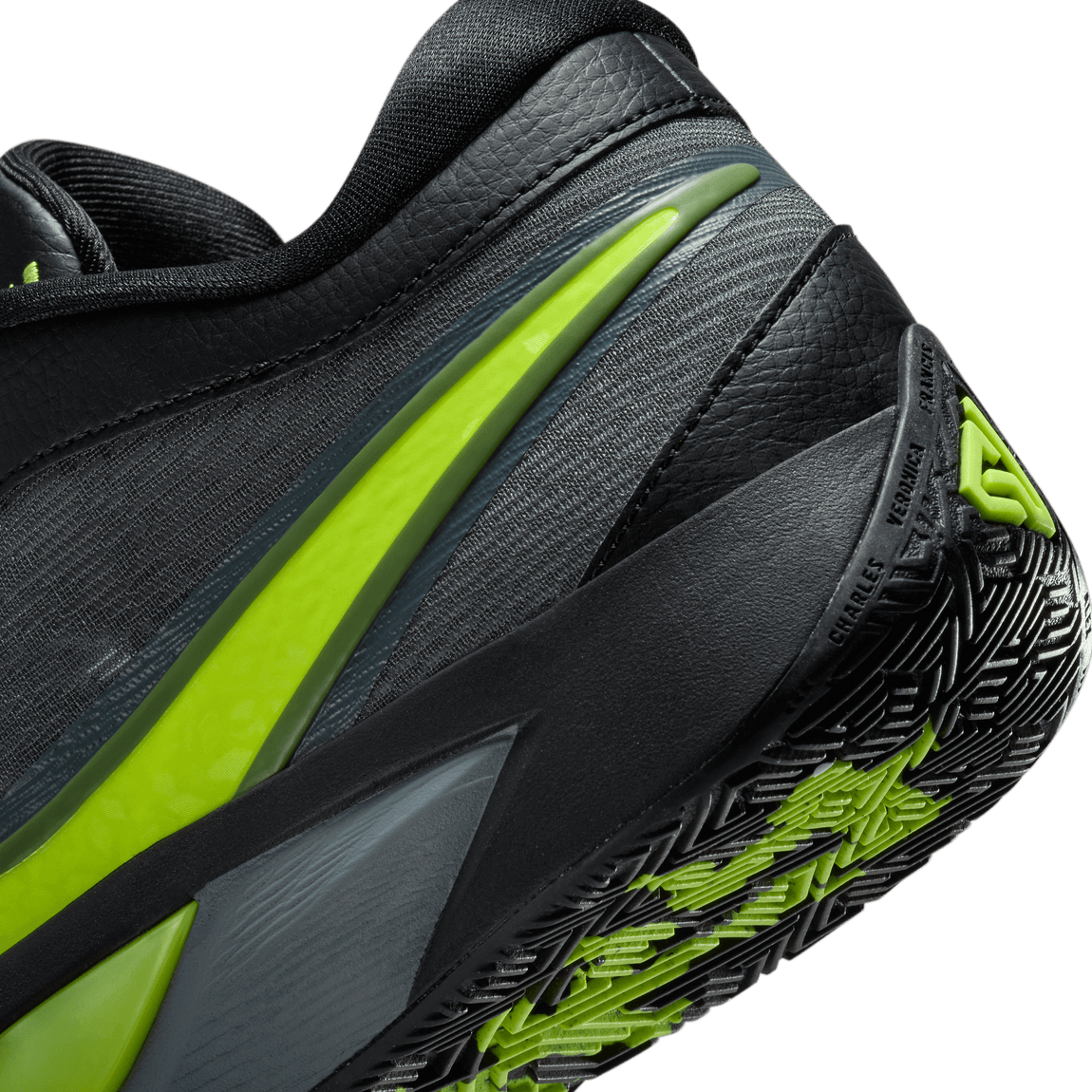 Nike Giannis Freak 6 (Black/Volt-Cool Grey-Stadium Green) 9/1 - Nike Giannis Freak 6 (Black/Volt-Cool Grey-Stadium Green) 9/1 - 