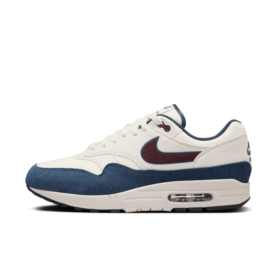 Nike Air Max 1 (Coconut Milk/Burgundy Crush-Armory Navy) - APRIL SALE