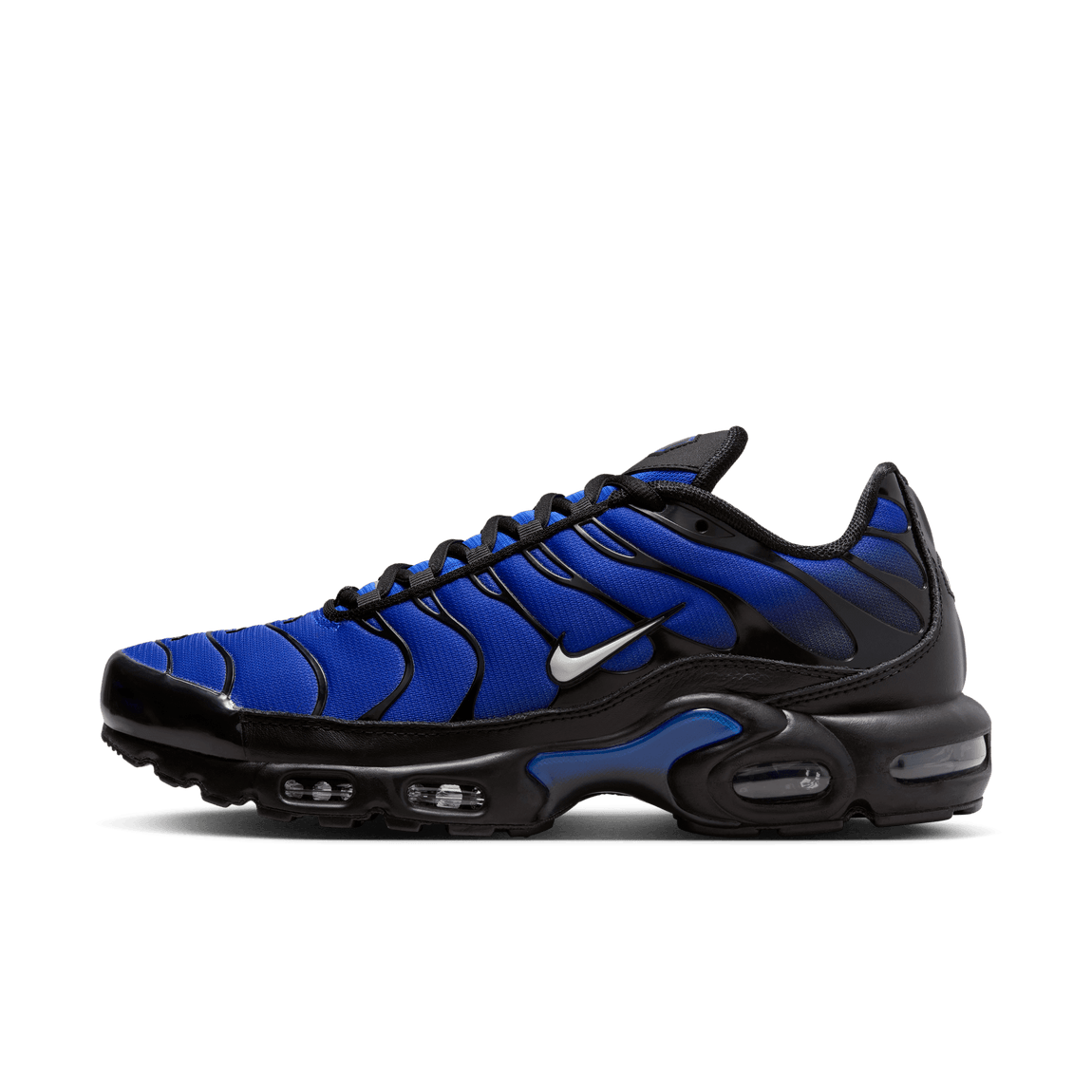 Nike Air Max Plus Premium (Black/Phantom-Racer Blue/Obsidian) - Nike Air Max Plus Premium (Black/Phantom-Racer Blue/Obsidian) - 