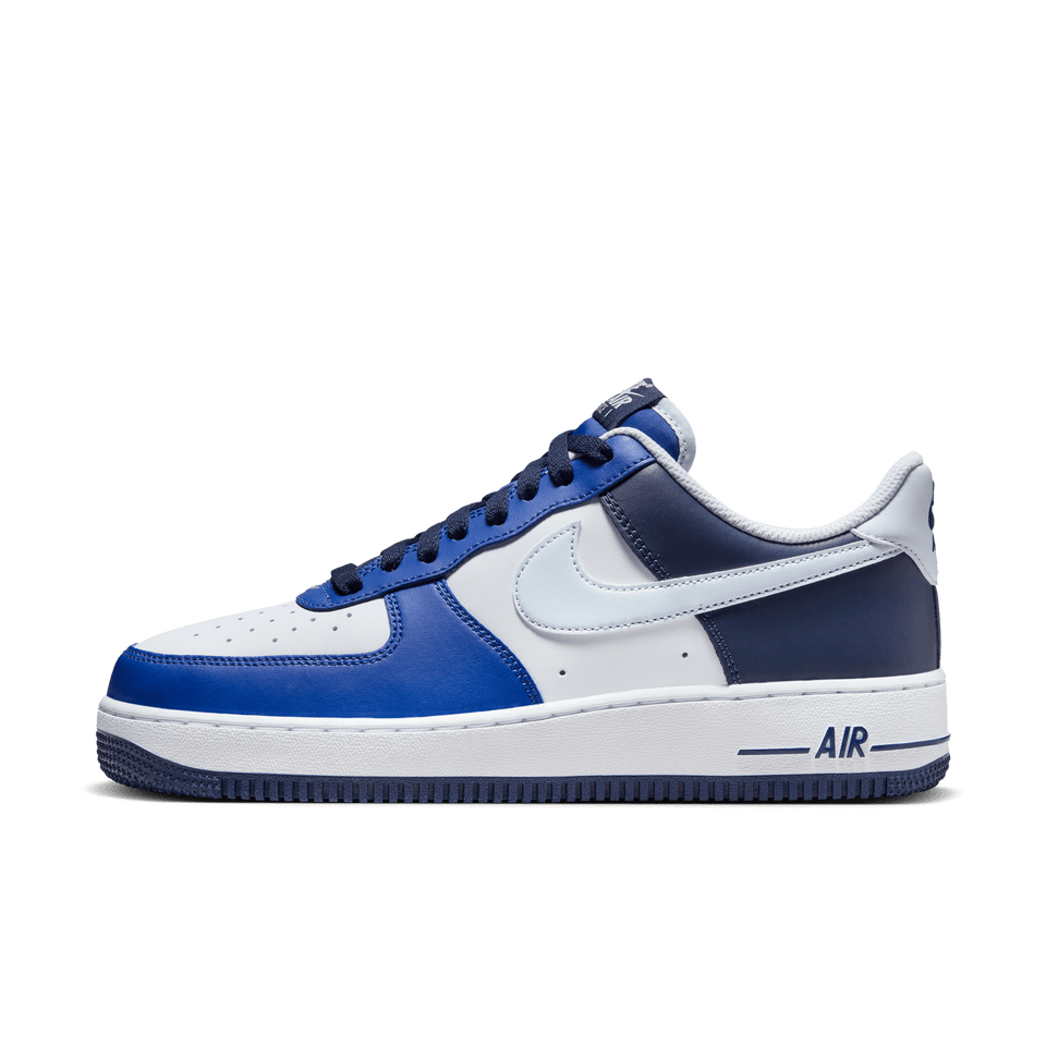 Nike Air Force 1 LV8 GS Shoes - Size 5.5Y - White / University Red-Blue Void
