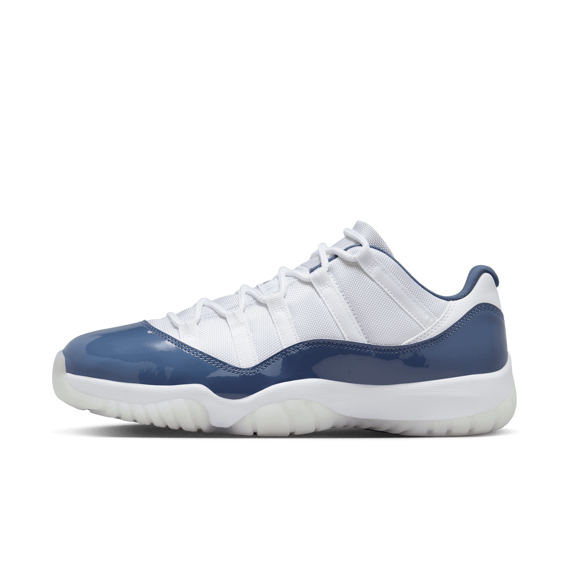 Jordan 11 white and navy blue best sale