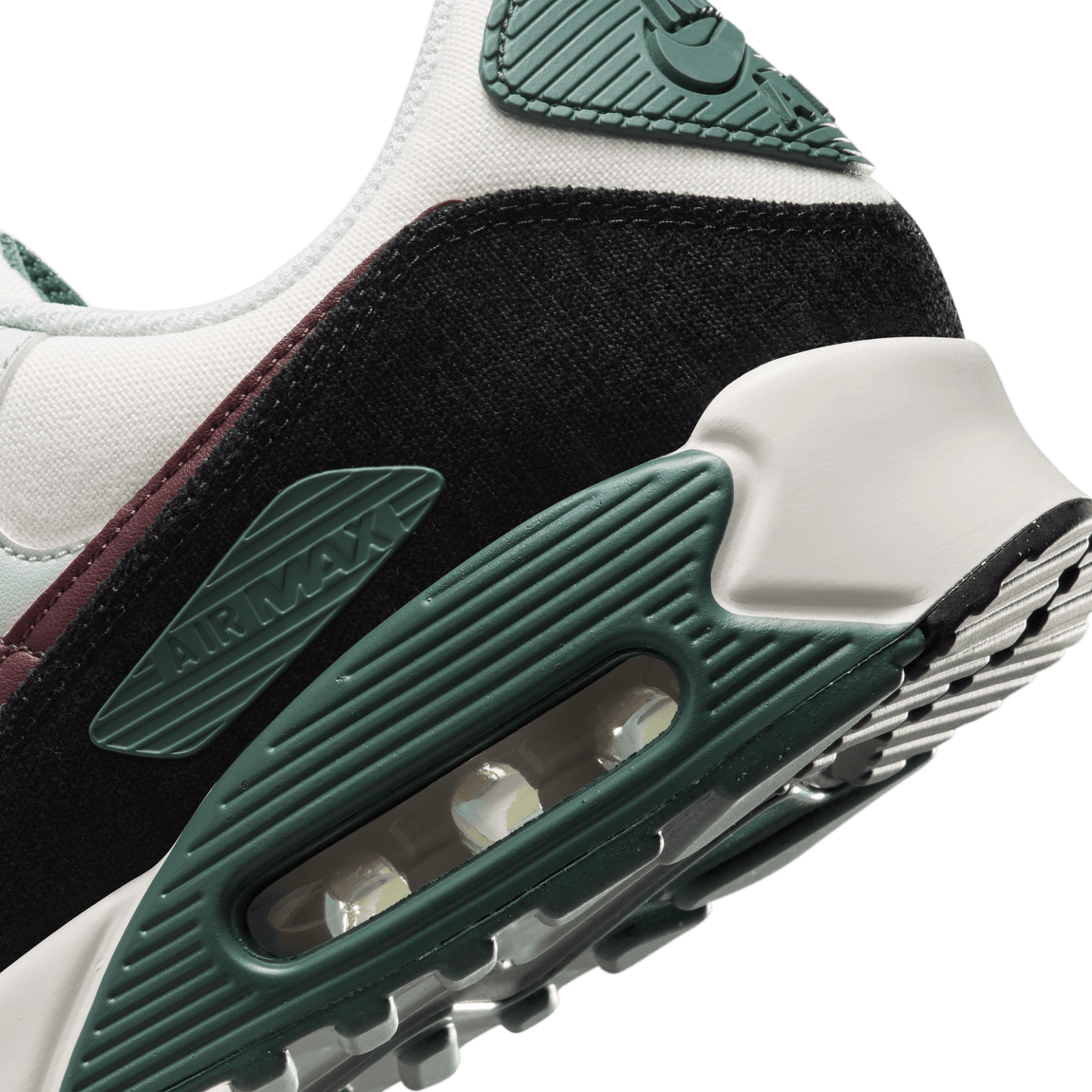 Nike Air Max 90 Premium (Phantom/Burgundy Crush-Vintage Green) - Nike Air Max 90 Premium (Phantom/Burgundy Crush-Vintage Green) - 