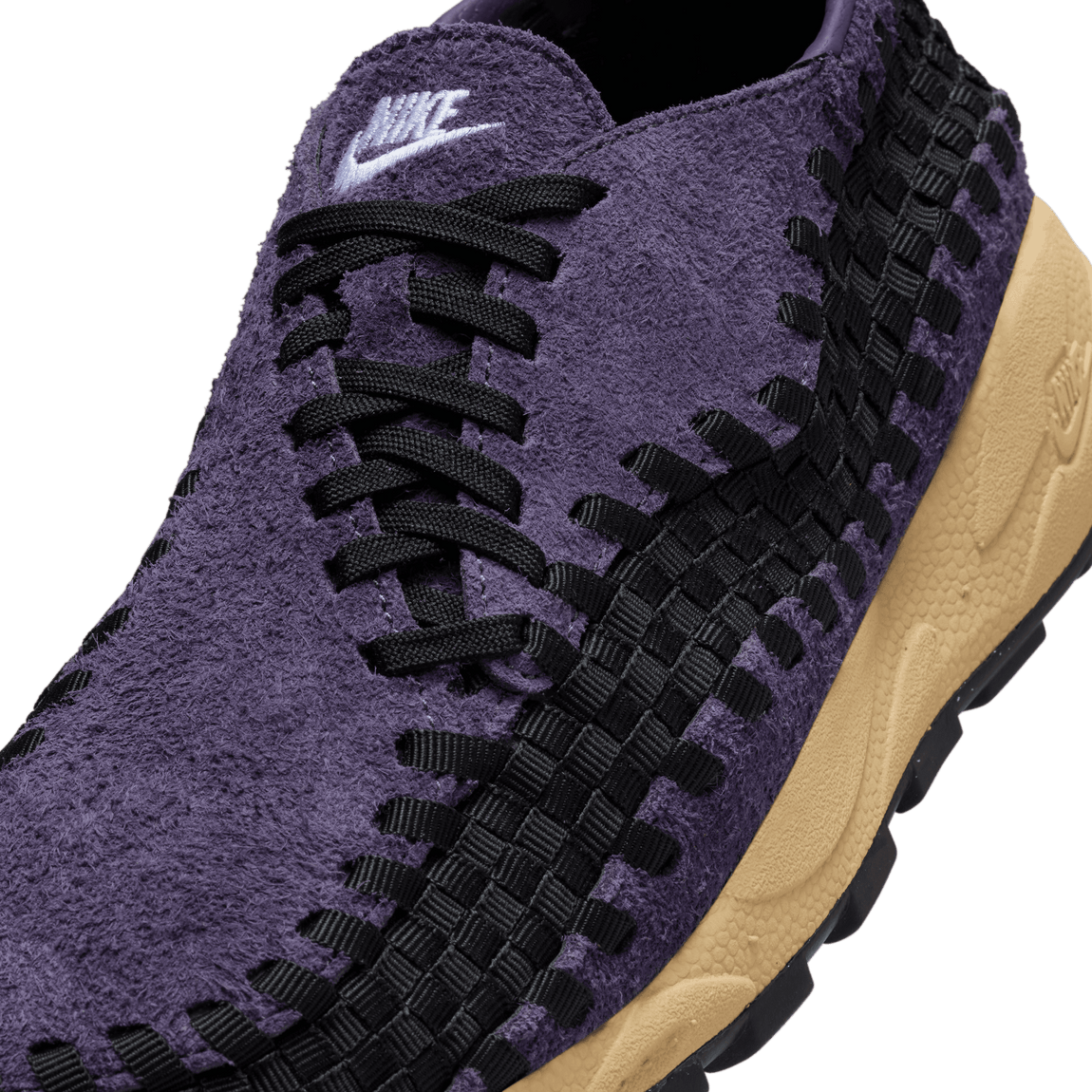 Women's  Nike Air Footscape Woven (Dark Raisin/White-Black-Sesame) - Women's  Nike Air Footscape Woven (Dark Raisin/White-Black-Sesame) - 