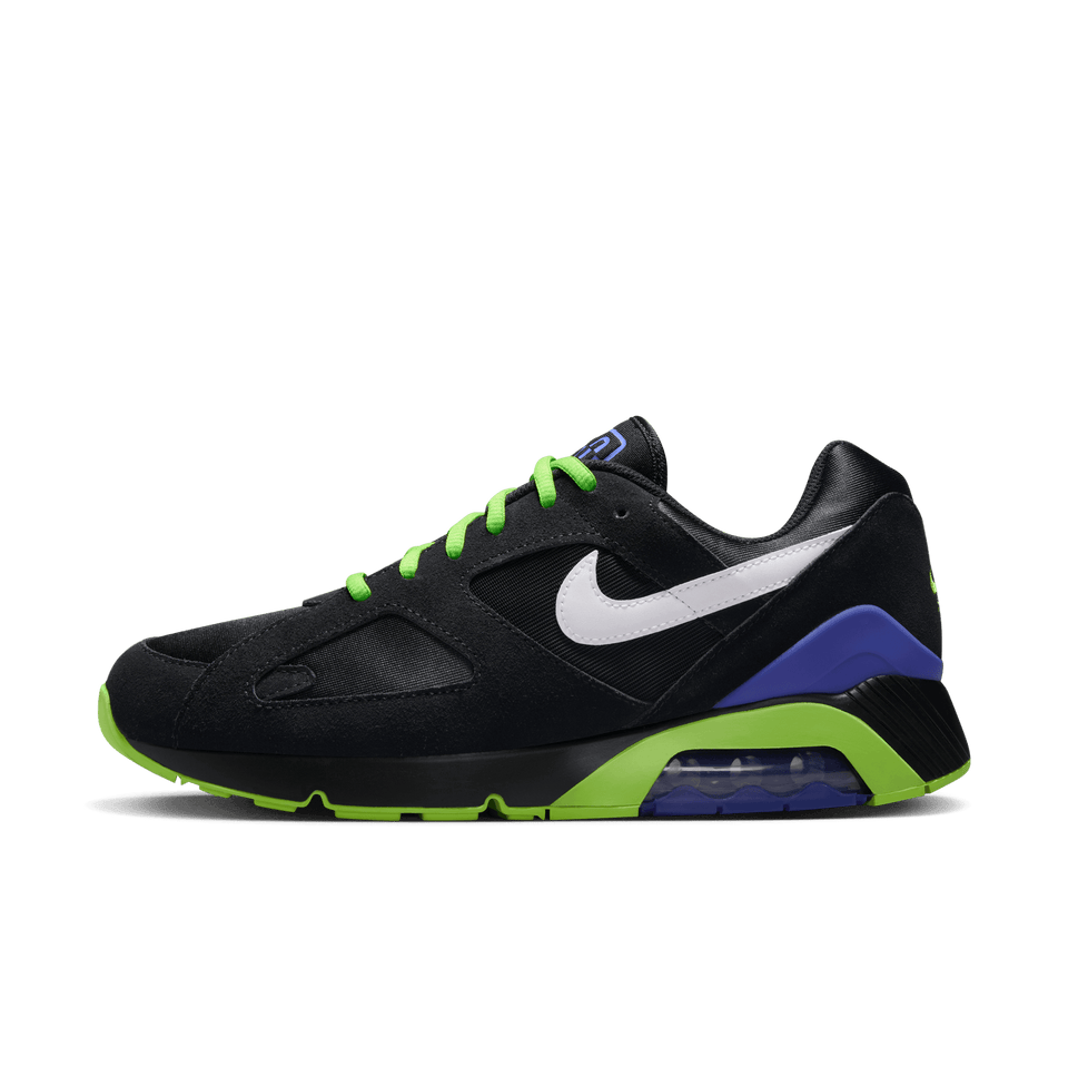 Nike Air Max 180 QS (Black/White-Action Green-Persian Violet) - In-Stock