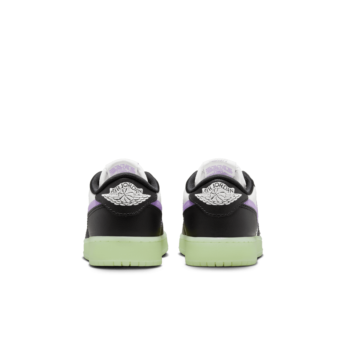 Air Jordan 1 Retro Low GS (Black/Black Raspberry-Volt Tint) 9/24 - Air Jordan 1 Retro Low GS (Black/Black Raspberry-Volt Tint) 9/24 - 