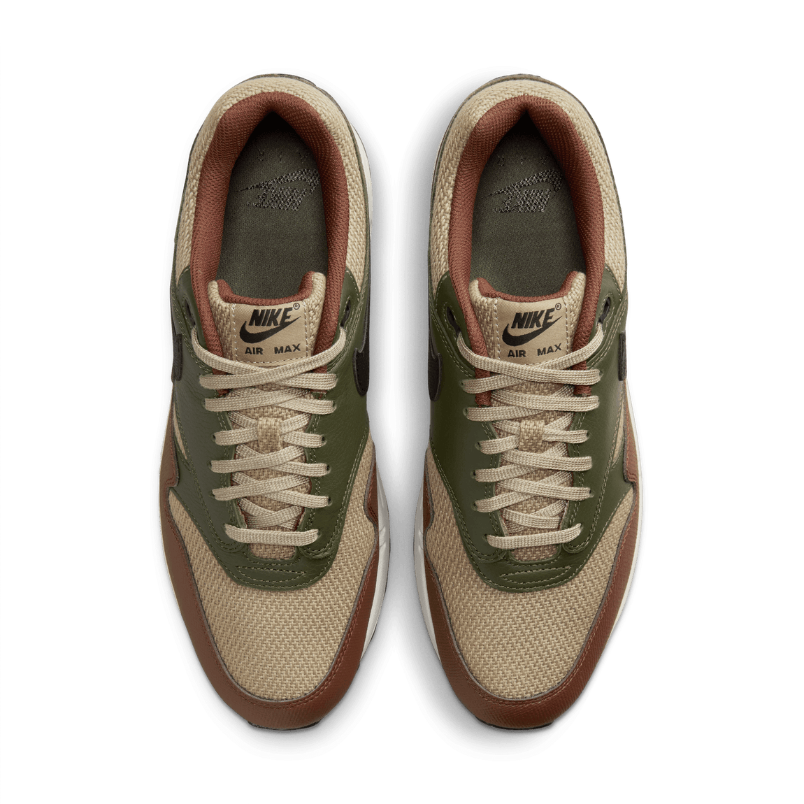 Nike Air Max 1 Essential Premium (Neutral Olive/Black-Cargo Khaki) - Nike Air Max 1 Essential Premium (Neutral Olive/Black-Cargo Khaki) - 