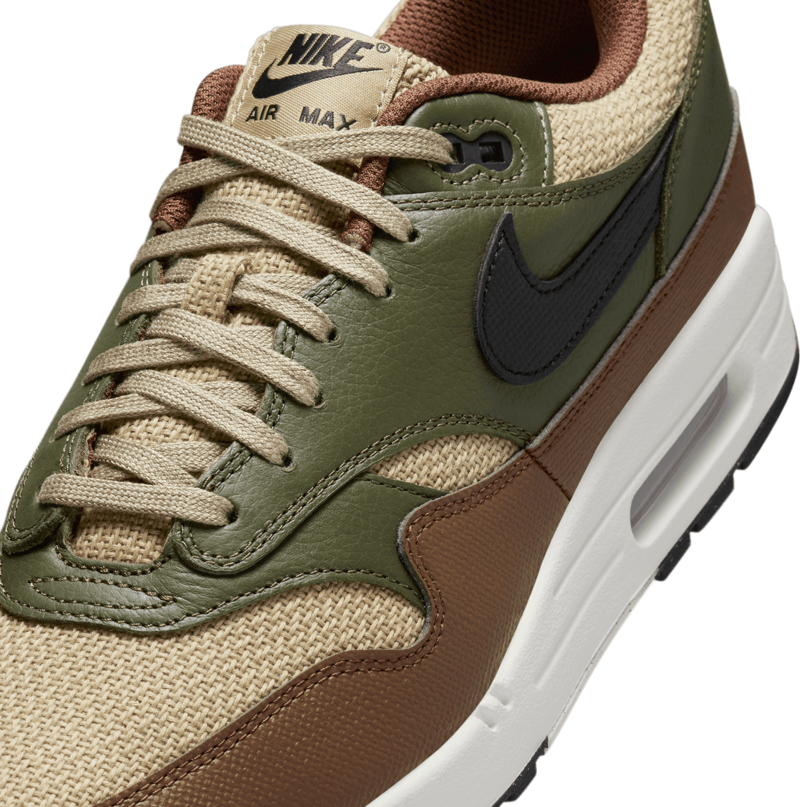 Nike Air Max 1 Essential Premium (Neutral Olive/Black-Cargo Khaki) - Nike Air Max 1 Essential Premium (Neutral Olive/Black-Cargo Khaki) - 