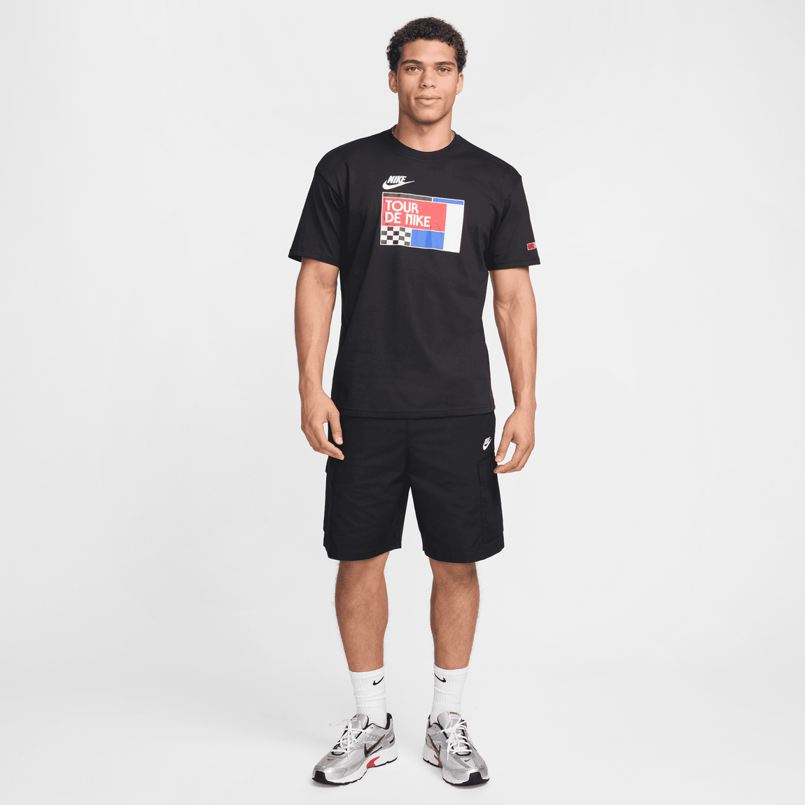 Nike Sportswear Tour De Nike Graphic T-Shirt (Black) - Nike Sportswear Tour De Nike Graphic T-Shirt (Black) - 