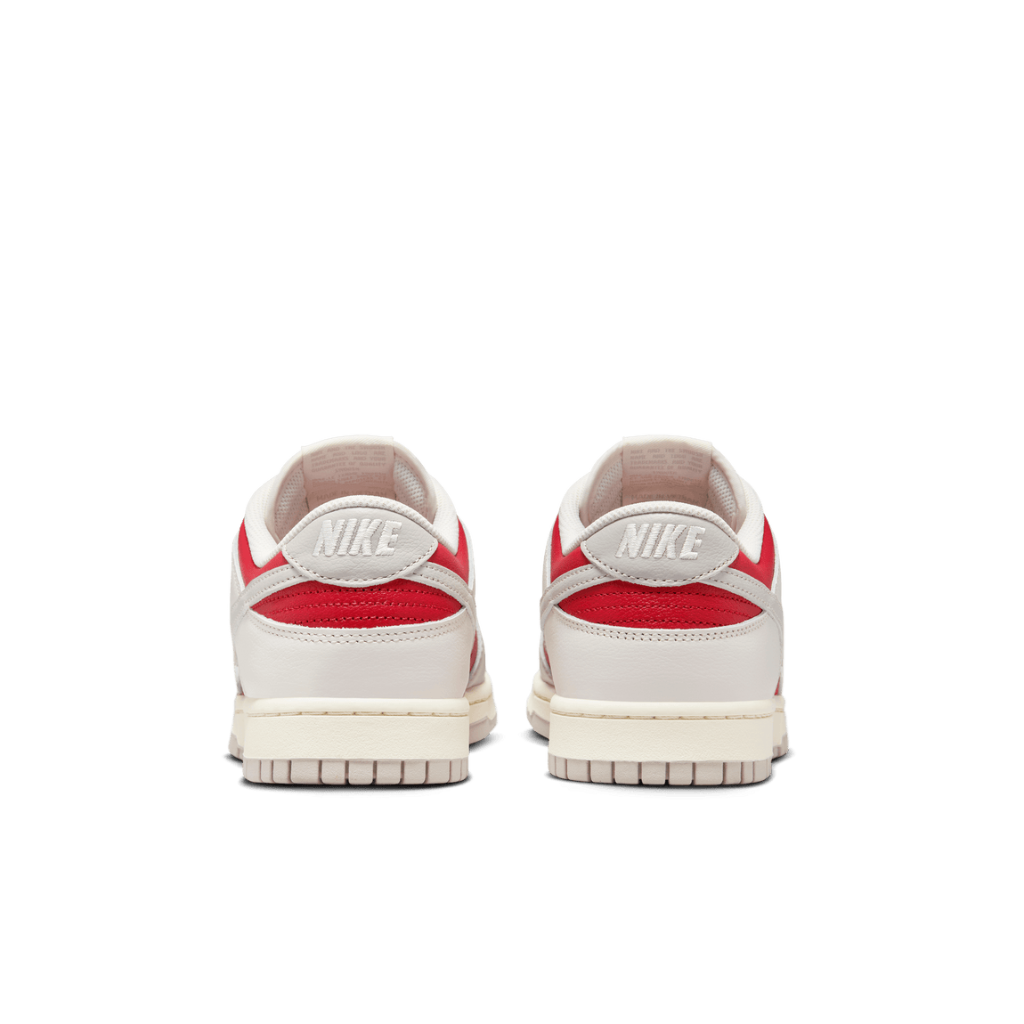 Nike Dunk Low Retro (Phantom/Lt Iron Ore-Gym Red-Pale Ivory) - Nike Dunk Low Retro (Phantom/Lt Iron Ore-Gym Red-Pale Ivory) - 