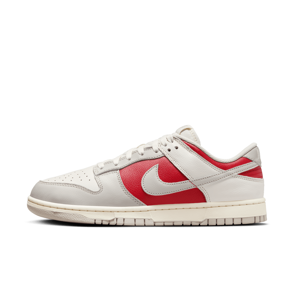 Nike Dunk Low Retro (Phantom/Lt Iron Ore-Gym Red-Pale Ivory) - Men