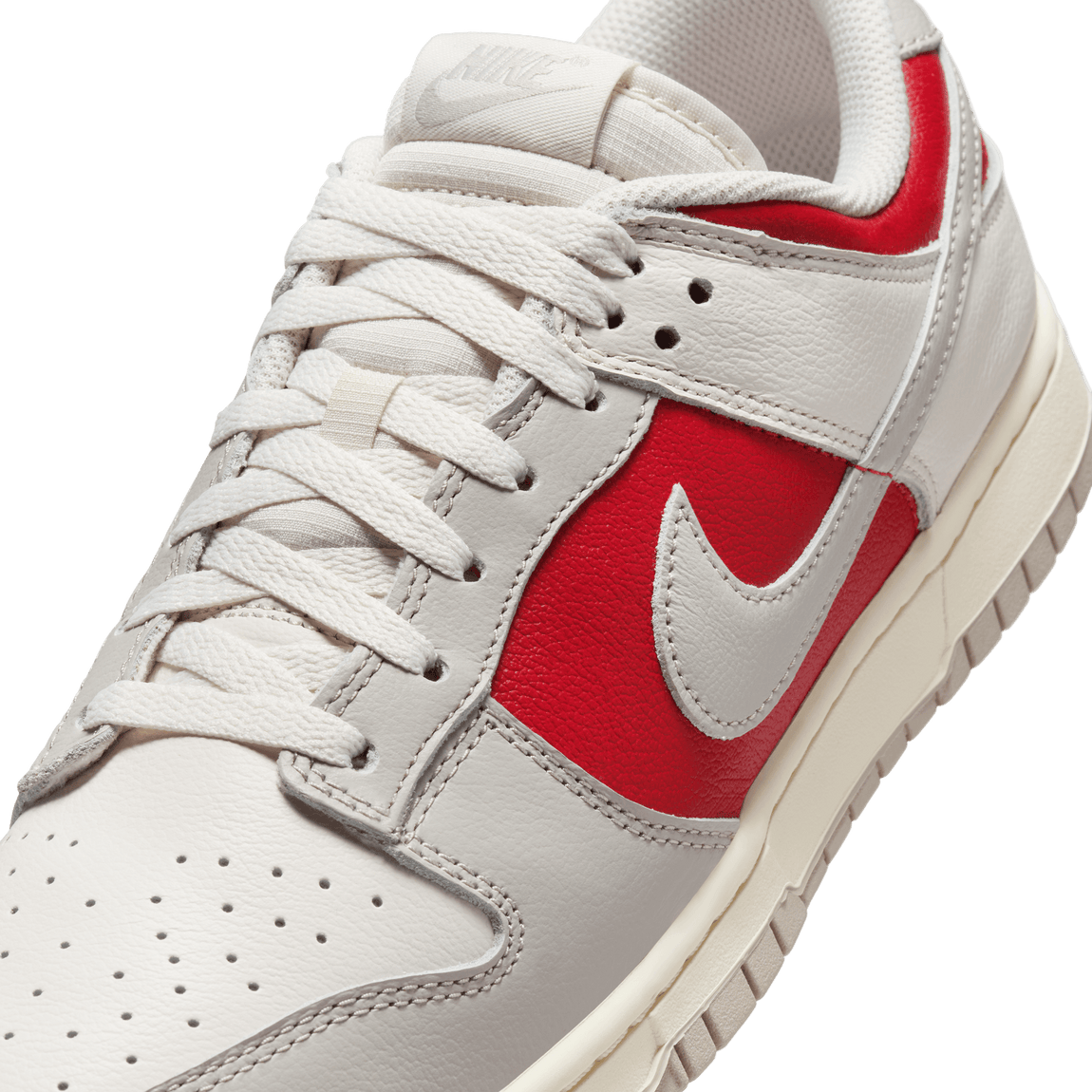 Nike Dunk Low Retro (Phantom/Lt Iron Ore-Gym Red-Pale Ivory) - Nike Dunk Low Retro (Phantom/Lt Iron Ore-Gym Red-Pale Ivory) - 