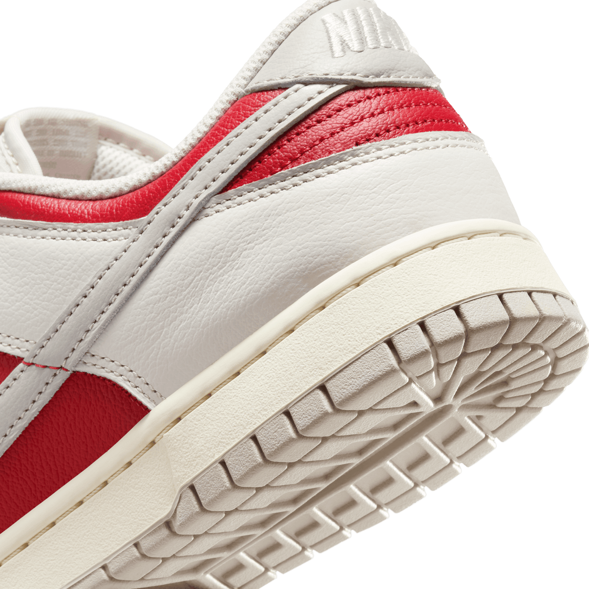 Nike Dunk Low Retro (Phantom/Lt Iron Ore-Gym Red-Pale Ivory) - Nike Dunk Low Retro (Phantom/Lt Iron Ore-Gym Red-Pale Ivory) - 