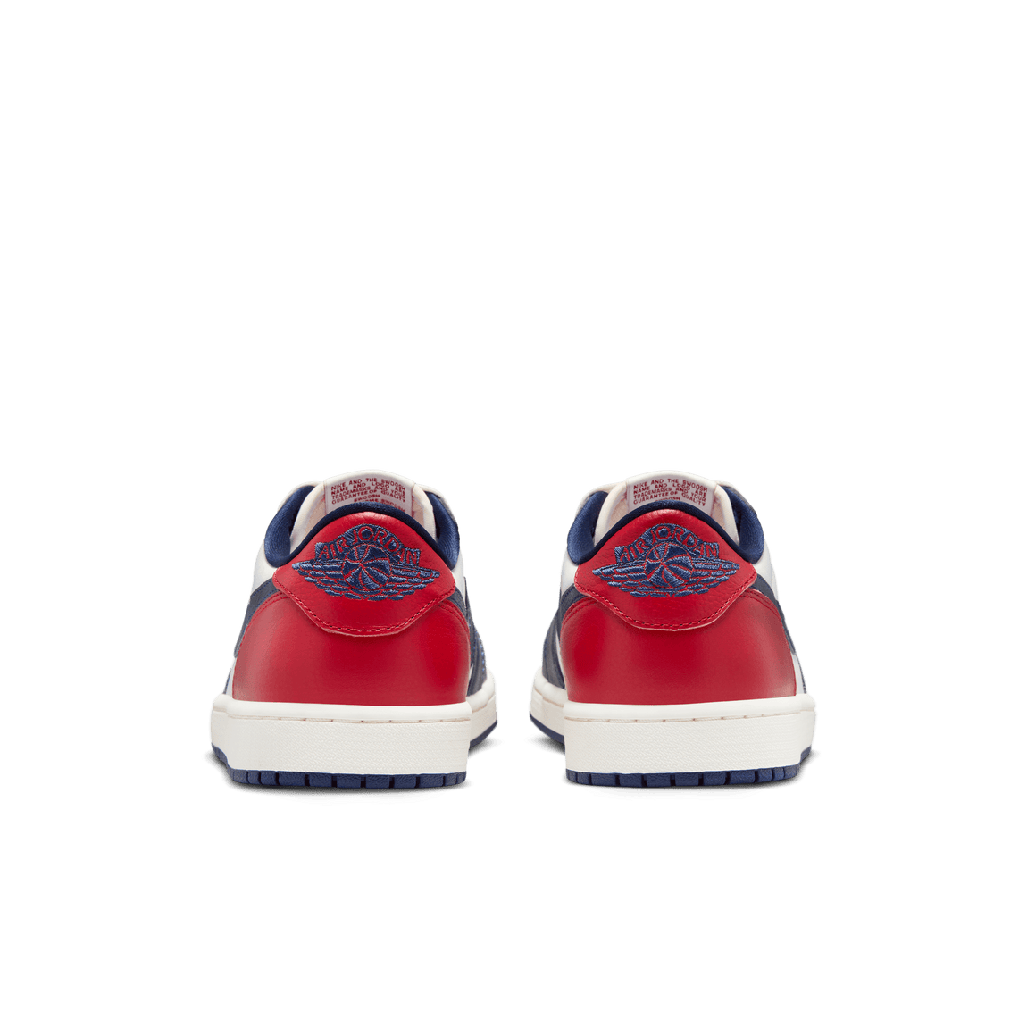 Air Jordan 1 Retro Low OG “Howard University” (Summit White/Gym Red-Midnight Navy) 10/12 - Air Jordan 1 Retro Low OG “Howard University” (Summit White/Gym Red-Midnight Navy) 10/12 - 