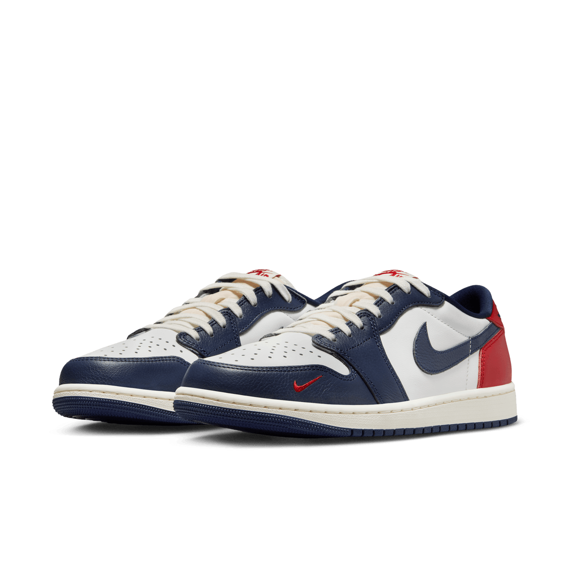 Air Jordan 1 Retro Low OG “Howard University” (Summit White/Gym Red-Midnight Navy) 10/12 - Air Jordan 1 Retro Low OG “Howard University” (Summit White/Gym Red-Midnight Navy) 10/12 - 