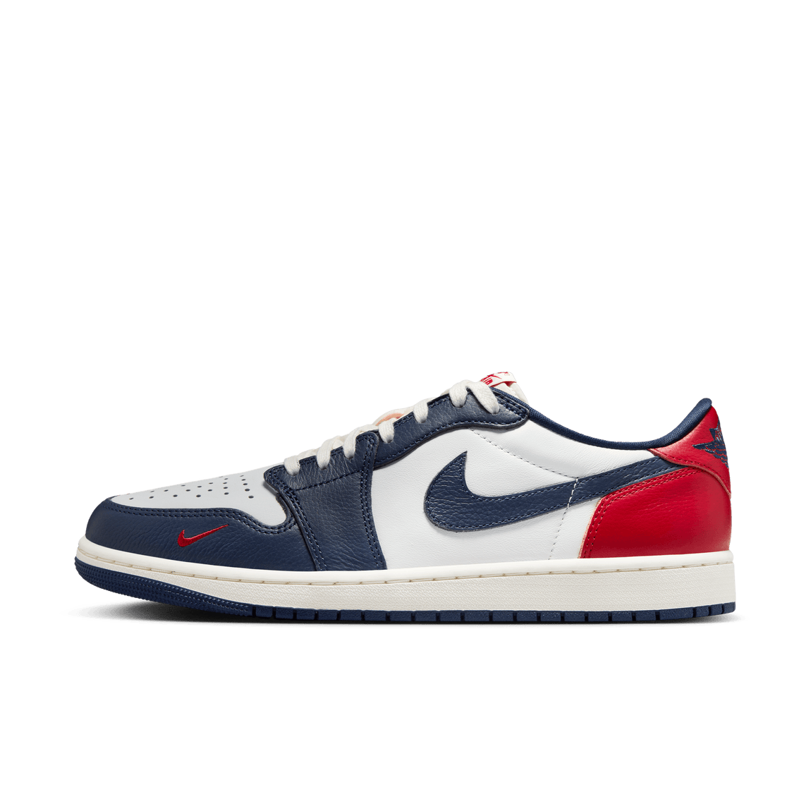 Air Jordan 1 Retro Low OG “Howard University” (Summit White/Gym Red-Midnight Navy) 10/12 - Air Jordan 1 Retro Low OG “Howard University” (Summit White/Gym Red-Midnight Navy) 10/12 - 