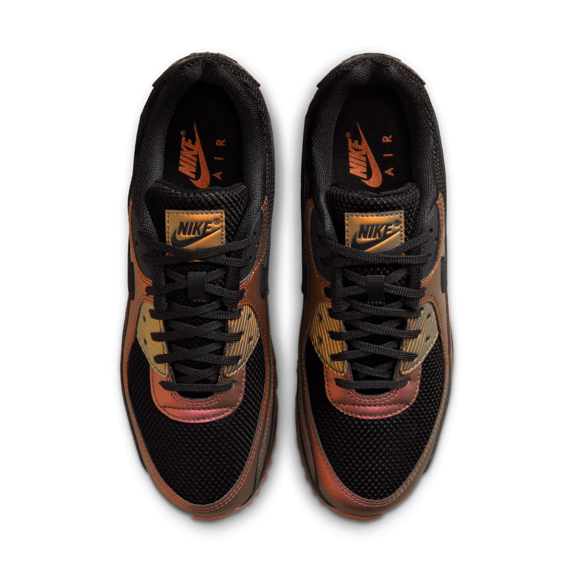 Nike Air Max 90 (Black/Black-Dark Russet-Metallic Copper) 10/31 - Nike Air Max 90 (Black/Black-Dark Russet-Metallic Copper) 10/31 - 