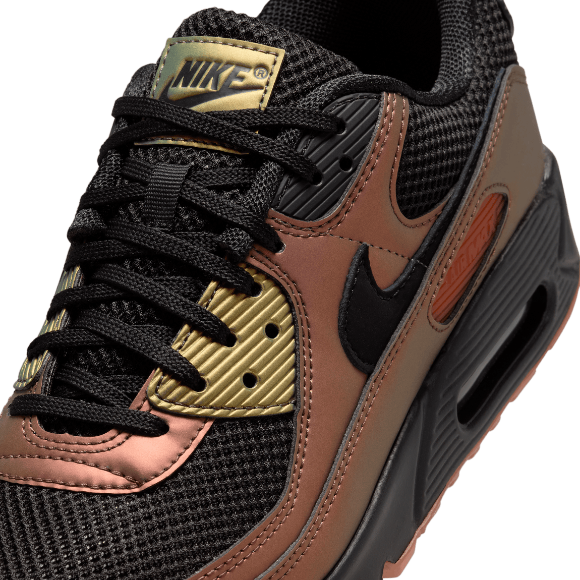 Nike Air Max 90 (Black/Black-Dark Russet-Metallic Copper) 10/31 - Nike Air Max 90 (Black/Black-Dark Russet-Metallic Copper) 10/31 - 