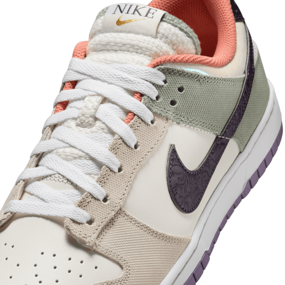 Nike Dunk Low Retro SE (Sail/Gridiron-Light Bone-Jade Horizon) 2/8 - Nike Dunk Low Retro SE (Sail/Gridiron-Light Bone-Jade Horizon) 2/8 - 