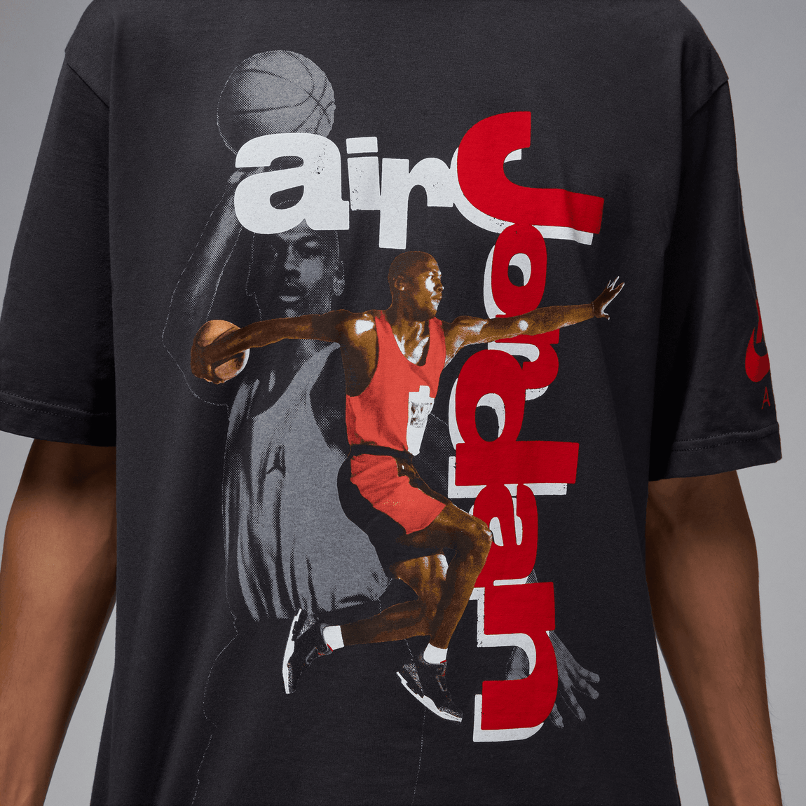 Jordan MJ STMT 1985 SS Tee (Black) - Jordan MJ STMT 1985 SS Tee (Black) - 