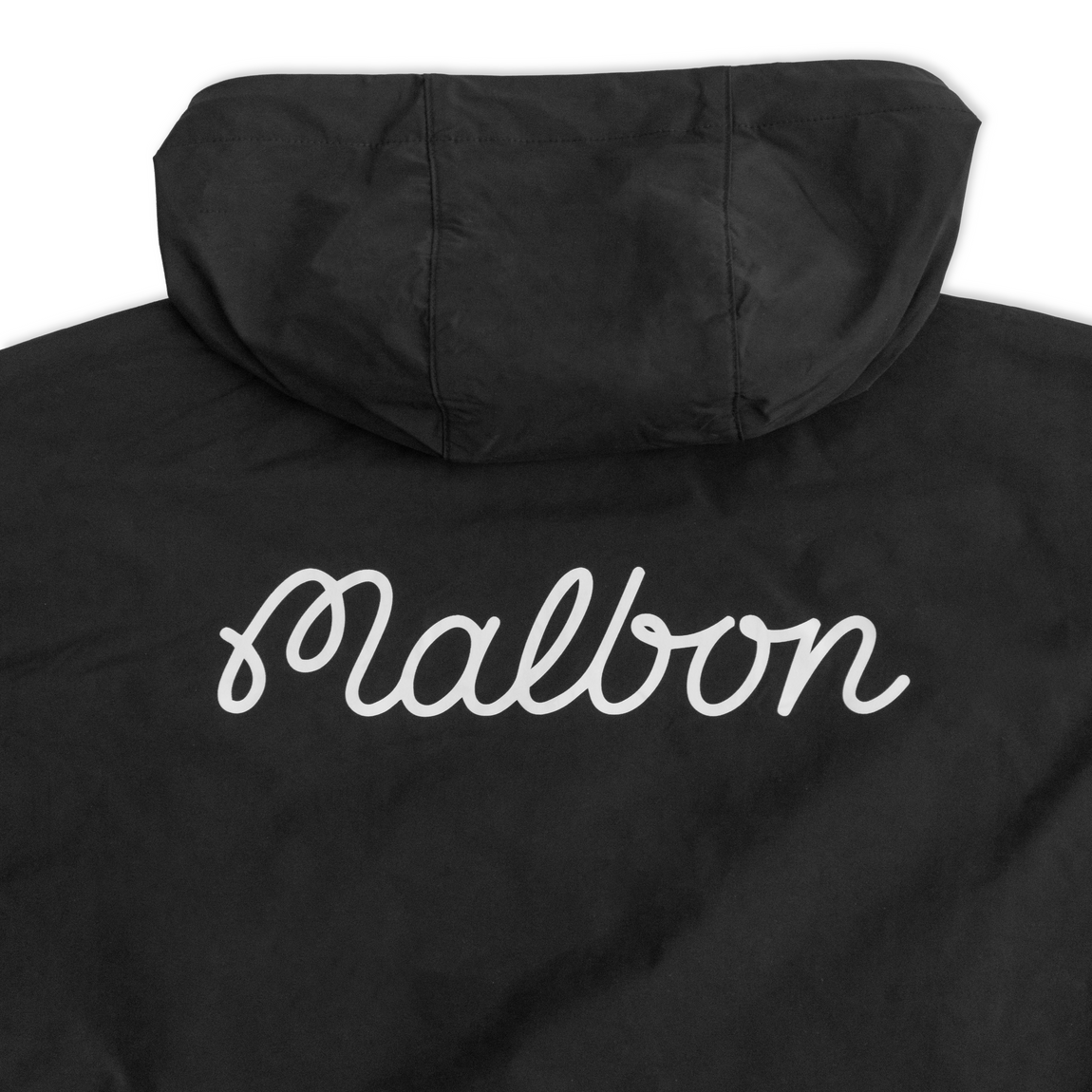 Centre X Malbon Golf Evergreen Nylon Anorak (Black) - Centre X Malbon Golf Evergreen Nylon Anorak (Black) - 