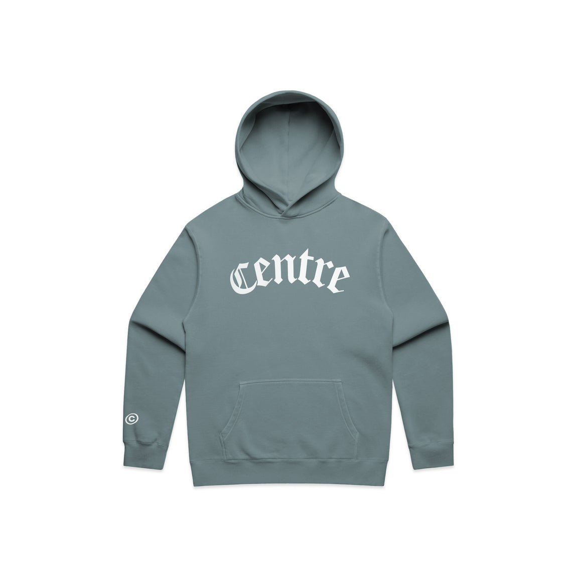 Centre Blackletter Hoodie (Blue Magic) - Centre Blackletter Hoodie (Blue Magic) - 