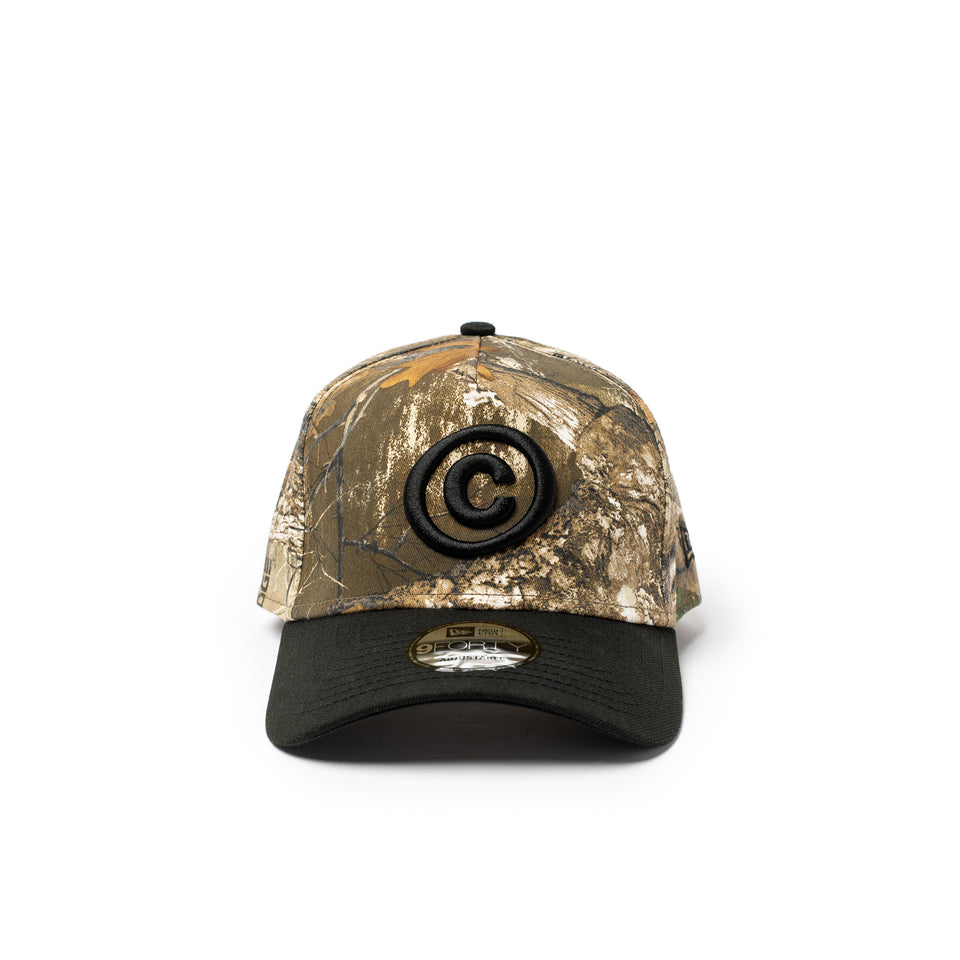 Centre x New Era 9FORTY Icon Snapback Cap (Real Tree Camo/Black) - Accessories