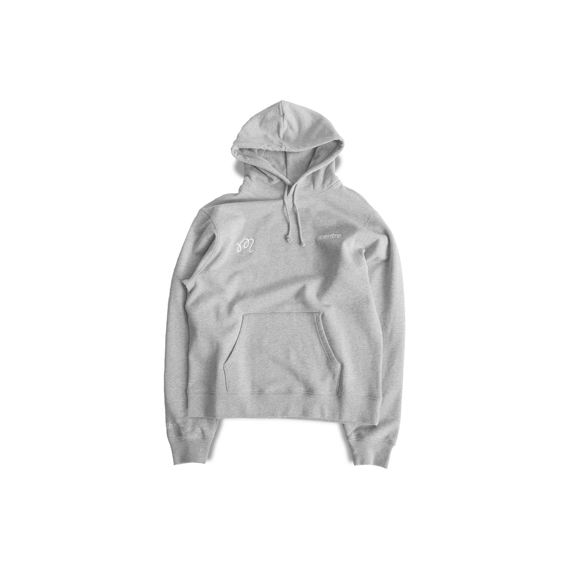 Centre X Malbon Golf Evergreen Hoodie (Heather Grey) - Centre X Malbon Golf Evergreen Hoodie (Heather Grey) - 