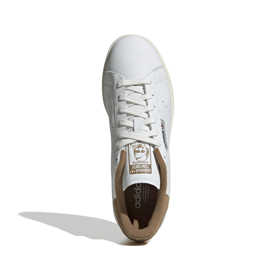 Adidas Stan Smith (Core White/Core White/Brown Desert) - Adidas Stan Smith (Core White/Core White/Brown Desert) - 