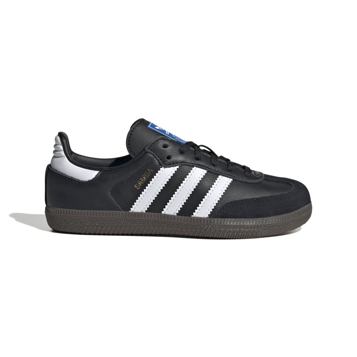 Adidas Samba OG Kids (Core Black/ Cloud White/Gum) - Adidas Samba OG Kids (Core Black/ Cloud White/Gum) - 