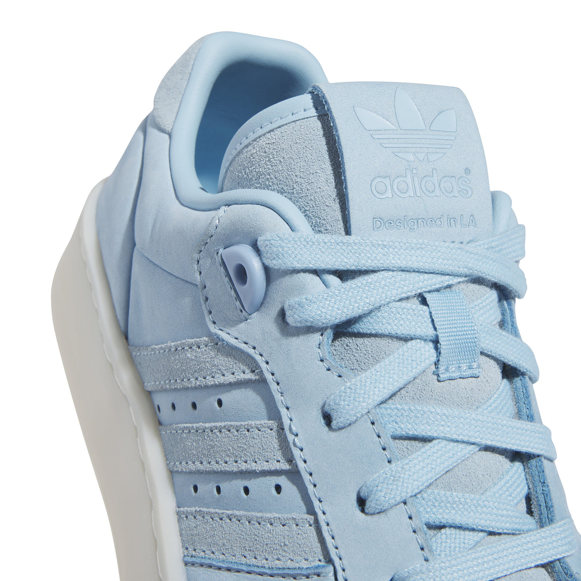 Women's Adidas Rivalry Lux Low (Clear Blue/Ivory) - Women's Adidas Rivalry Lux Low (Clear Blue/Ivory) - 