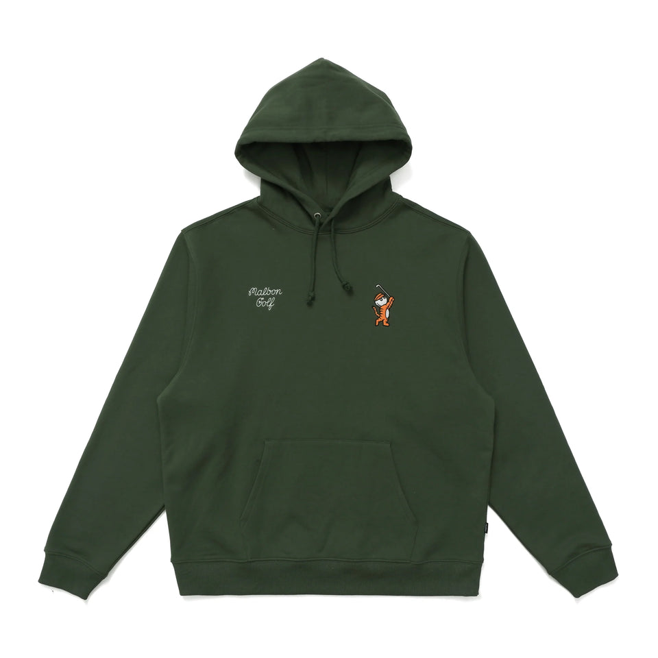 Malbon Golf Tiger Buckets Hoodie (Hunter Green) - Men