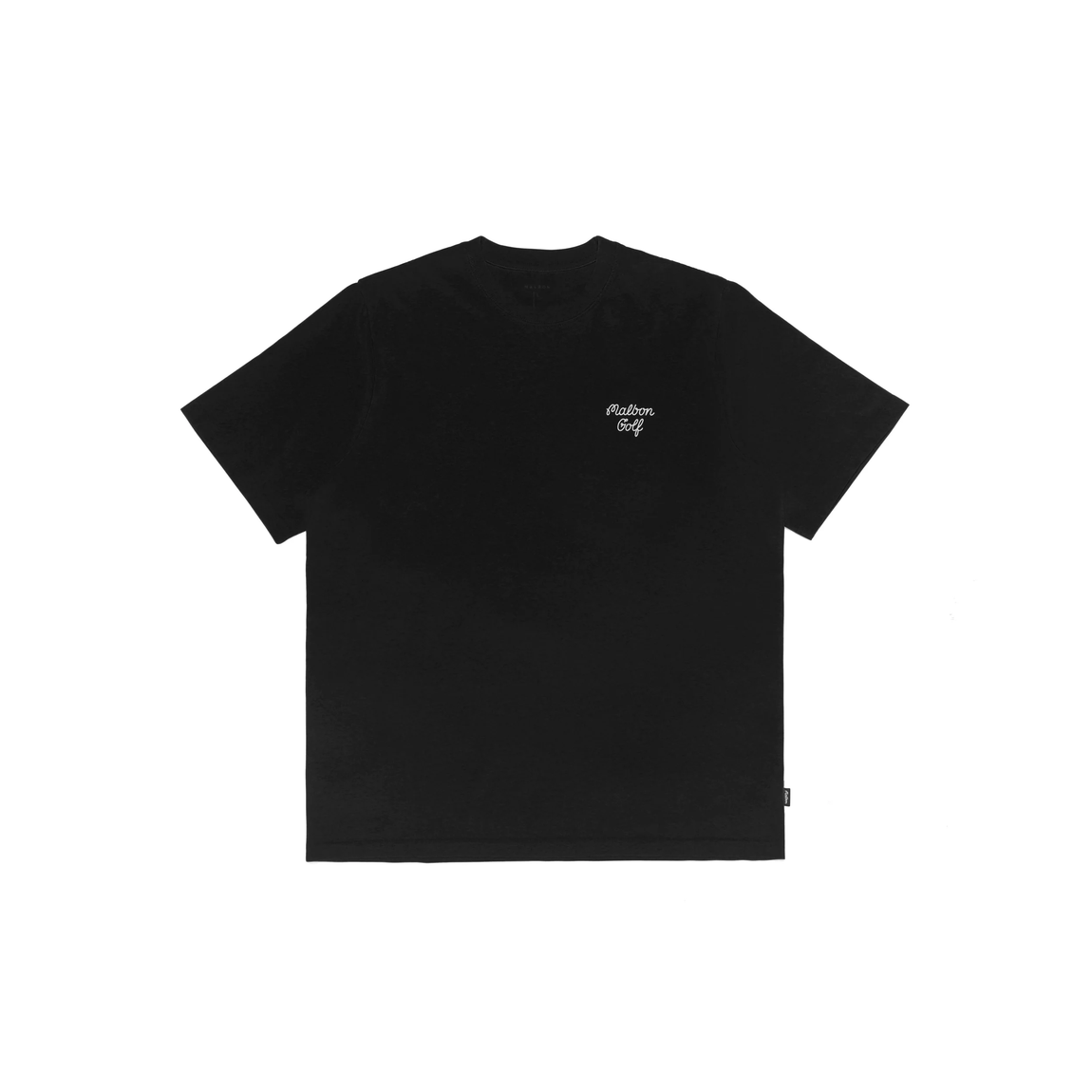 Malbon Golf M Script Blur Tee (Black) - Malbon Golf M Script Blur Tee (Black) - 