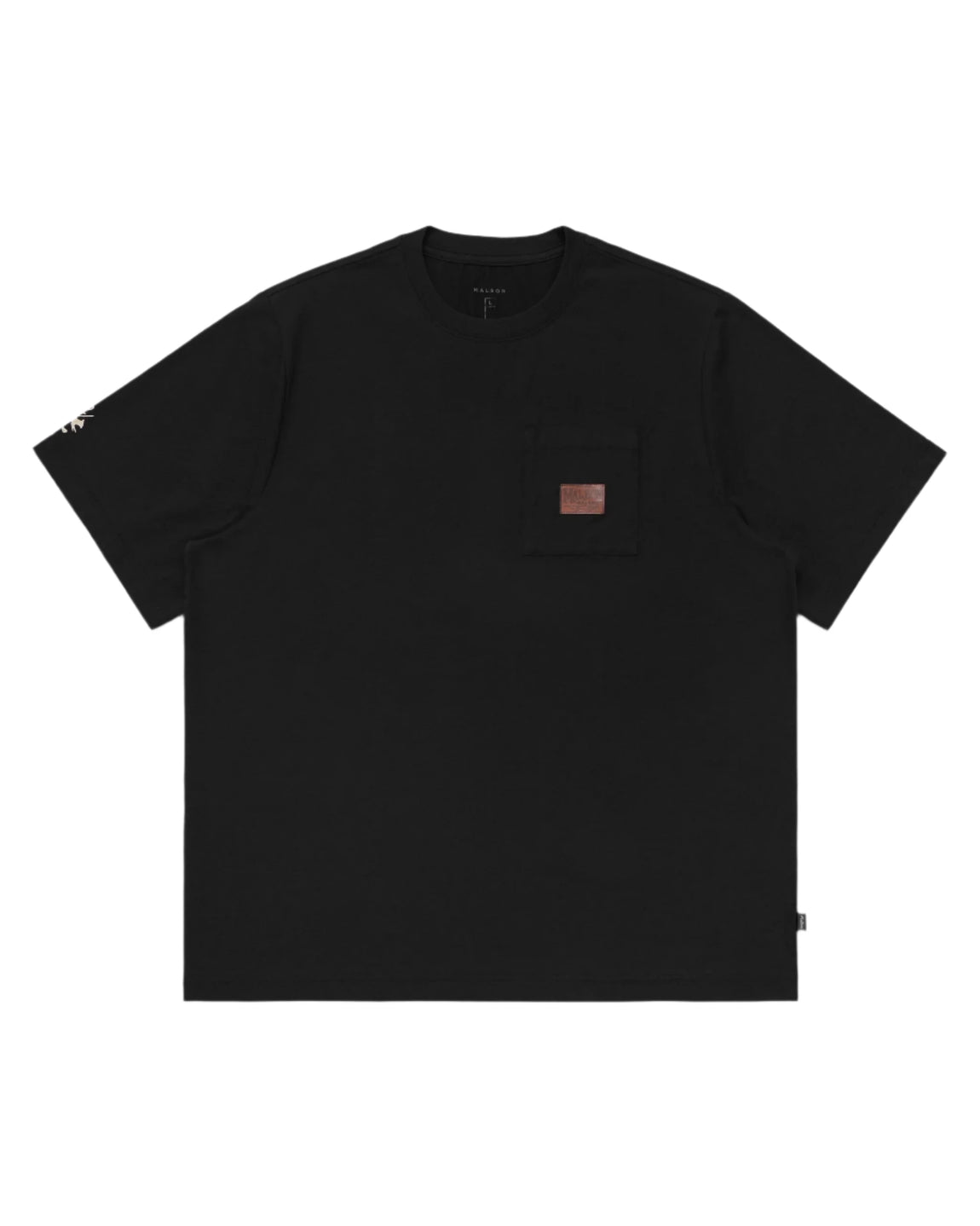 Malbon Golf Fudd Buckets SS Pockets Tee (Black) - Malbon Golf Fudd Buckets SS Pockets Tee (Black) - 